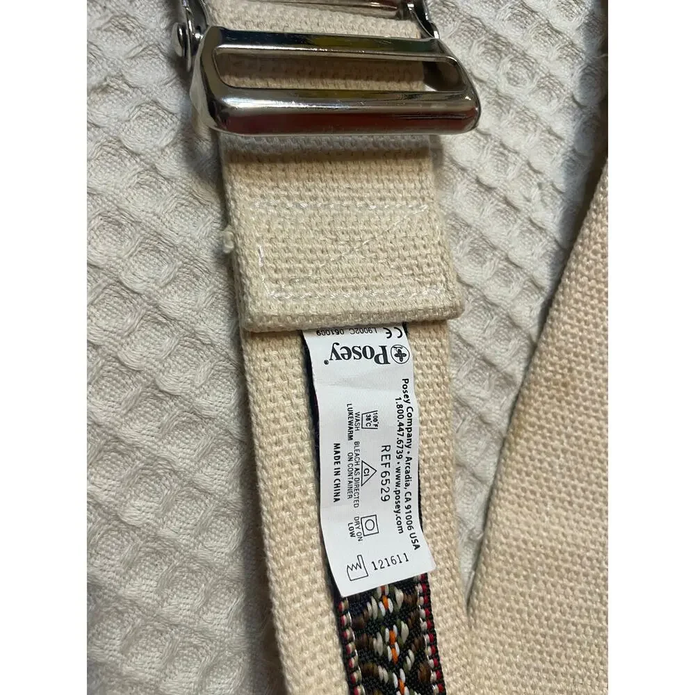 Posey Gait Ribbon Embroidered Belt One Size